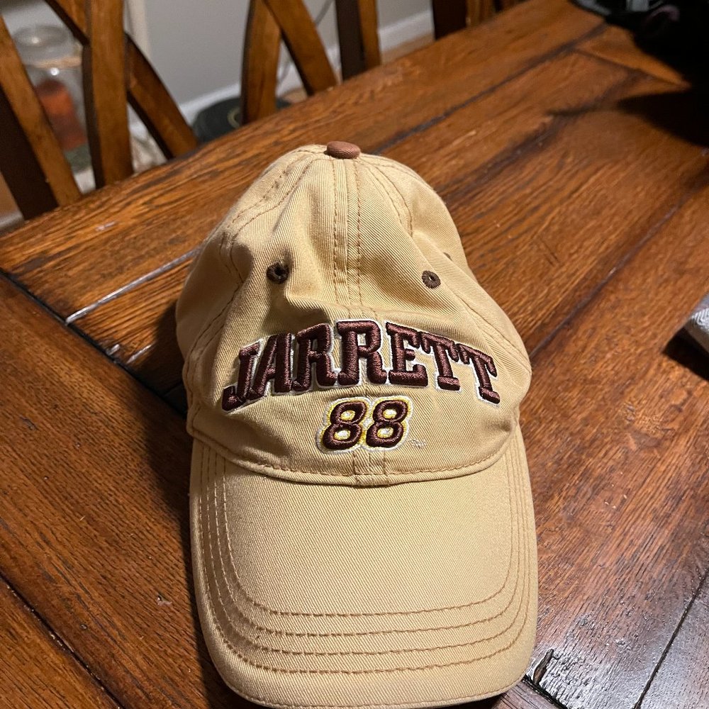 Vintage‎ Nascar Hat Khaki Dale Jarrett #88 UPS 2000 Robert Yates Racing Cap